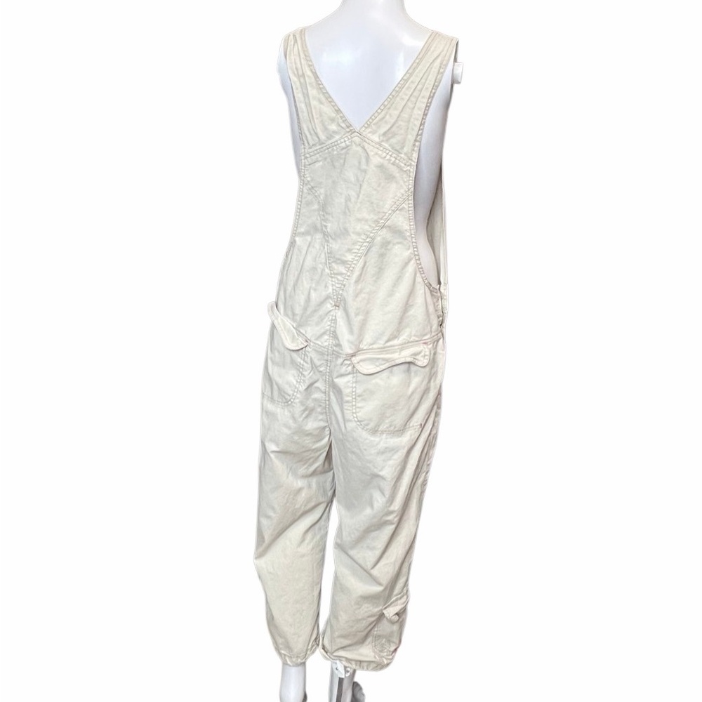 Union Bay Cream Overalls Size XL - Picture 3 of 5